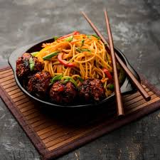 Noodle + Manchurian